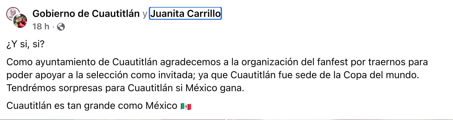 Juana Carrillo se defiende tras ser captada en el Estadio Banorte
