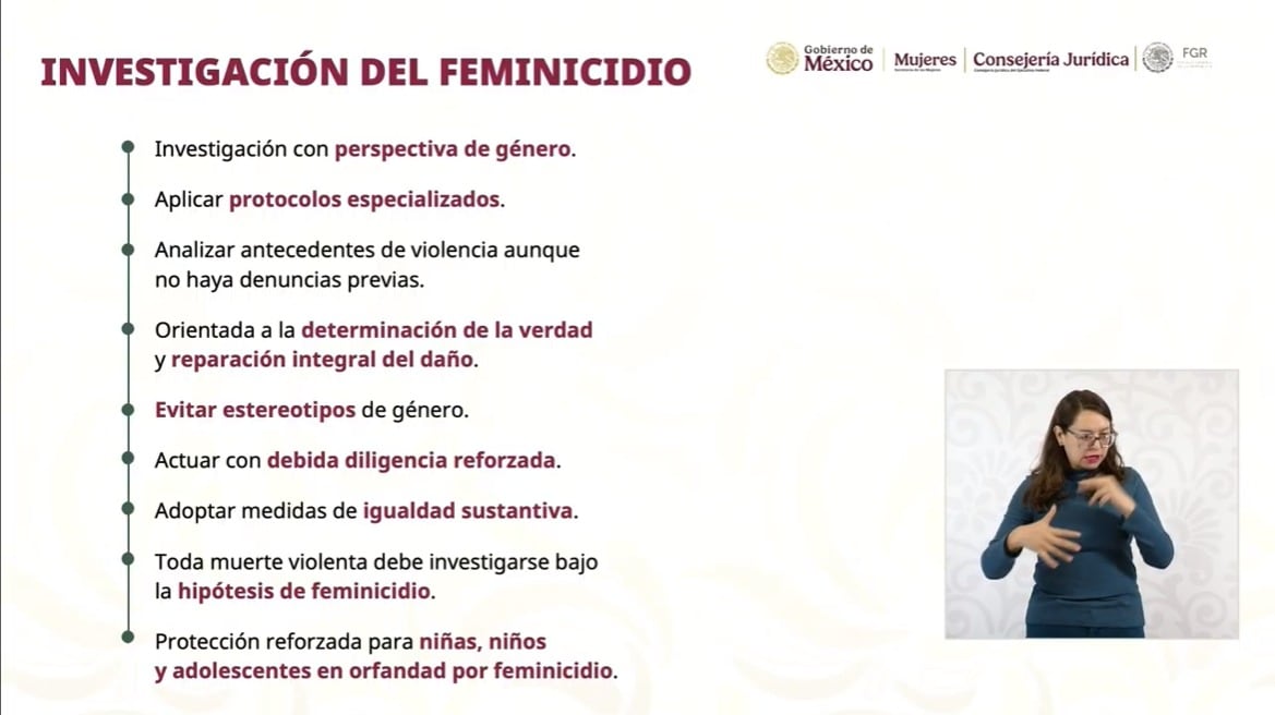 u6sa5azgrjglxbhgkbvcgtm6fq Claudia Sheinbaum presentó y firmó la Ley General para sancionar y reparar el daño por feminicidio junto con Luisa María Alcalde Luján, Ingrid Gómez Saracibar y Maribel Bojorges Beltrán