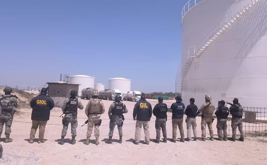 Hallan refinería clandestina con millones de litros de hidrocarburo en Tamaulipas