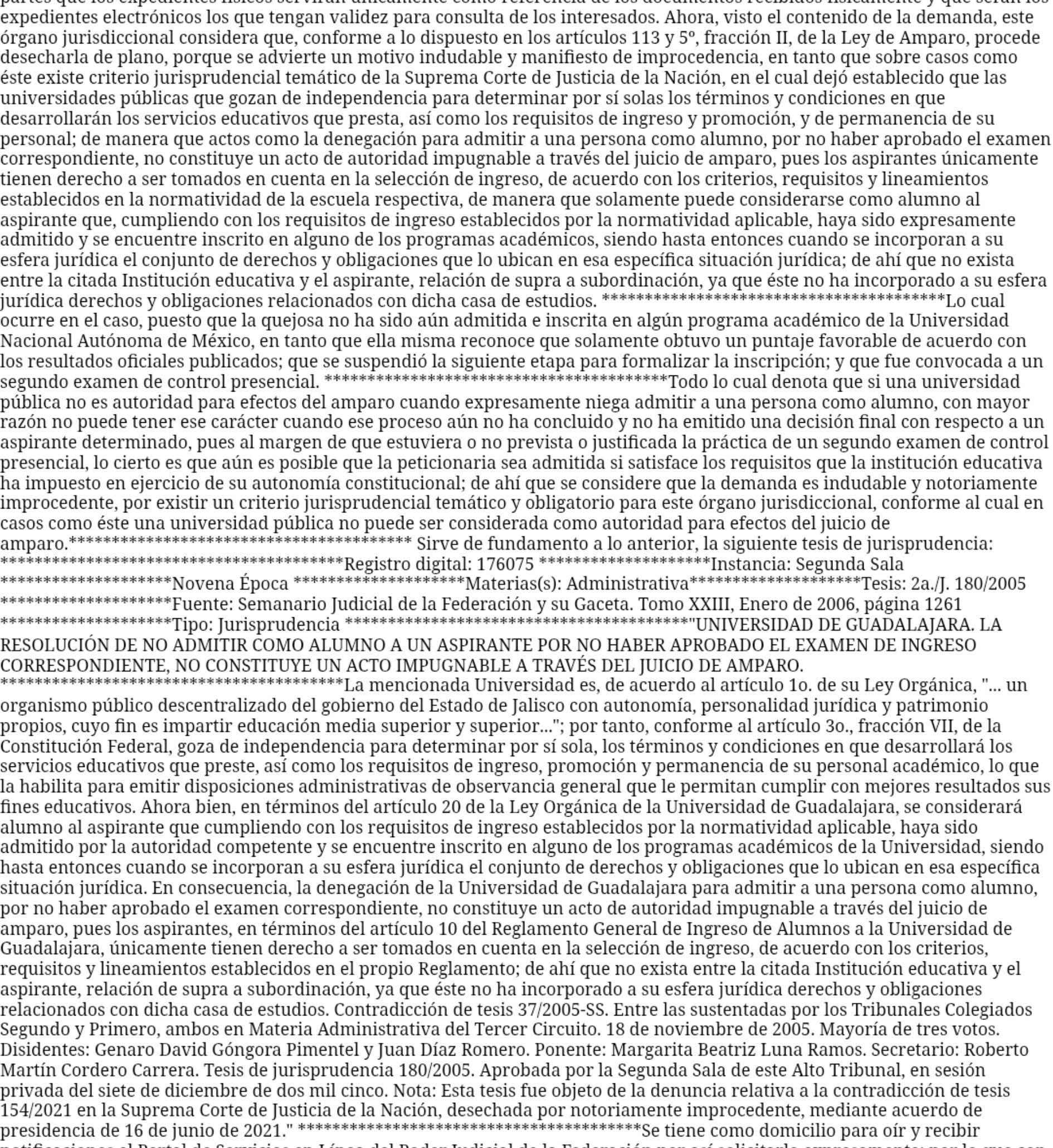 Aspirante de la UNAM pierde amparo contra examen de control