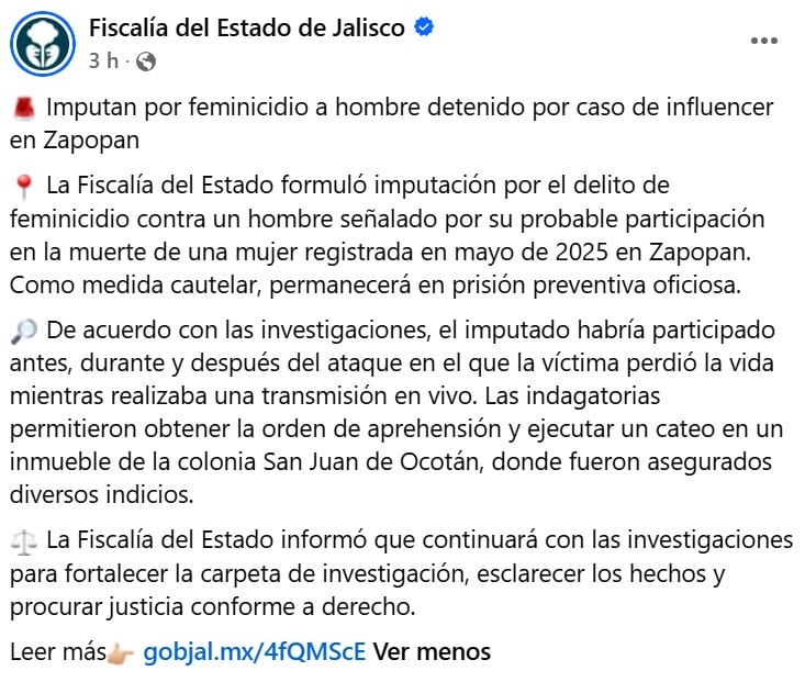 l2wuq6x5cnf5tgfctdzpodpyua Imputan por feminicidio a Iván Martín “N”, presunto coautor del asesinato de Valeria Márquez