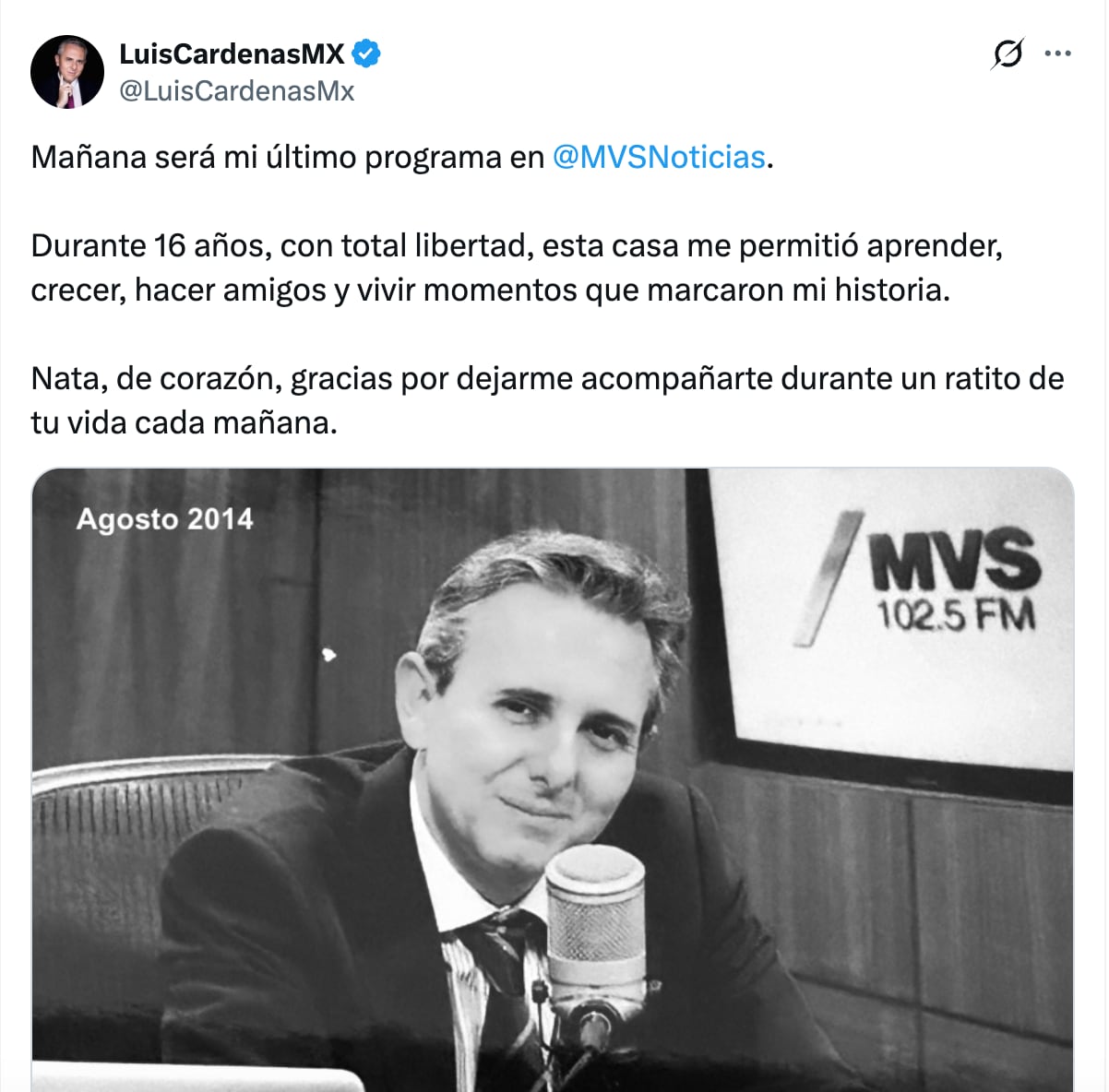 rr2e52d4hvbffbnhks4ngvfmpu Luis Cárdenas renuncia a Noticias MVS