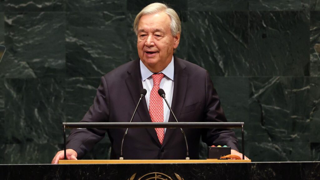 Guterres advierte del riesgo de que el mundo “se divida en dos bloques” en su último discurso ante la Asamblea de la ONU