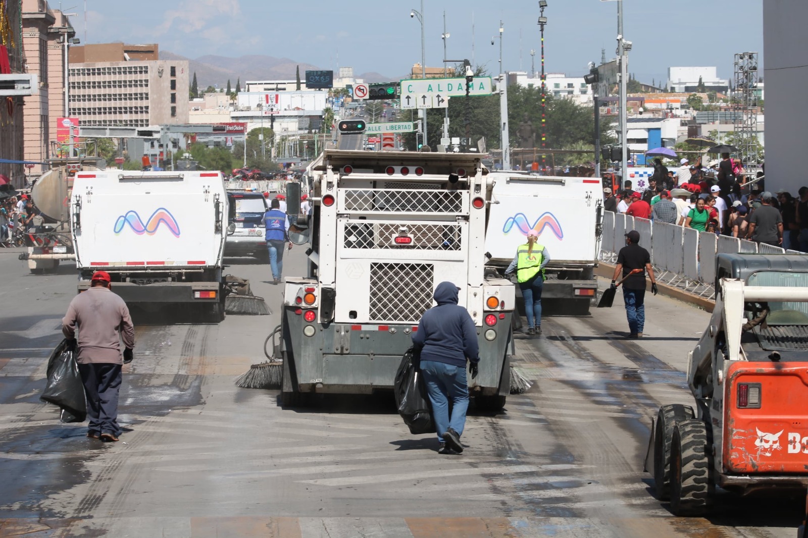 Retira Municipio 14.5 toneladas de basura tras fiestas patrias