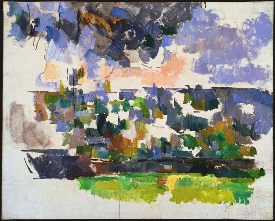 17234638 'El jardin de Lauves' de Paul Cézanne, c. 1906