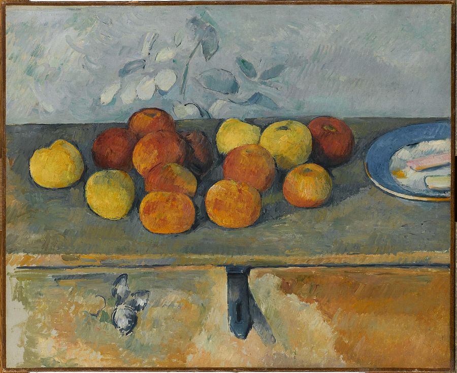 17234639 'Manzanas y galletas' de Paul Cézanne, 1880