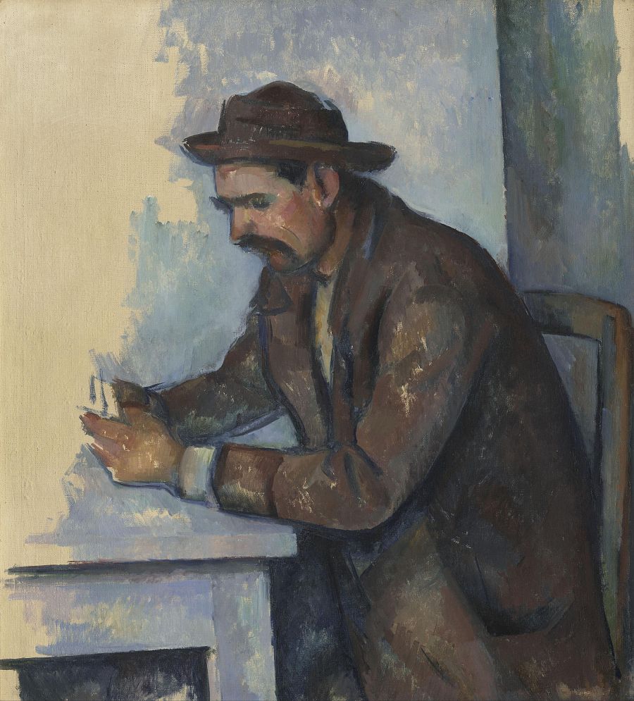 17234642 'El jugador de cartas' de Paul Cézanne, 1890-1892