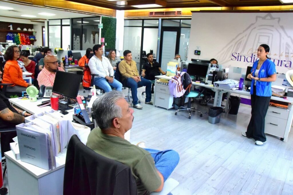 Fortalece Sindicatura la formación de su personal con capacitación de Fundación CIMA