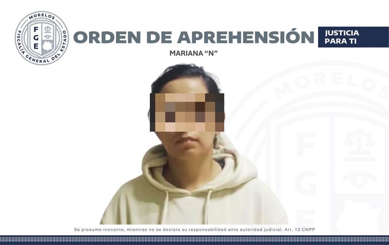 Detienen a Mariana “N” por homicidio de adolescente en Morelos