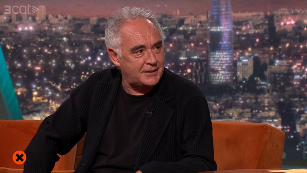 Ferran Adrià, cocinero catalán: “La historia de El Bulli fueron catorce años de paciencia y cobrando lo que hoy serían 2.000 euros al mes, siendo el propietario”