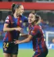 Women’s Champions League. Barça Femenino-Paria FC. Celebración 1-2 gol de Serrajordi.