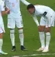 Mbappé mostró serios gestos de dolor antes de ser sustituido