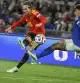 Rome (Italy), 25/09/2026.- Belgium's Mika Godts (L) in action against Italy#{emoji}146;s Giovanni Di Lorenzo (R) during the UEFA Nations League match Italy against Belgium in Rome, Italy, 25 September 2026. (Bélgica, Italia, Roma) EFE/EPA/Riccardo Antimiani