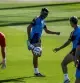LAS ROZAS (MADRID), 25/09/2026.- El jugador de la selección española Eric García durante el entrenamiento este viernes en la Ciudad del Fútbol en Las Rozas (Madrid).- EFE/ Rodrigo Jiménez