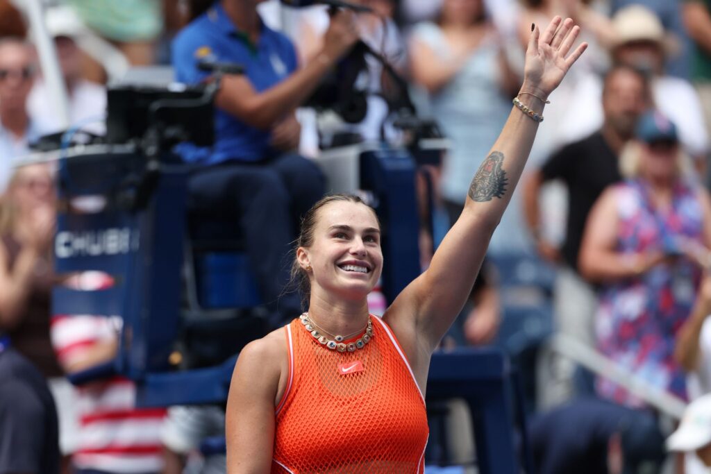 Sabalenka se molesta con el olor a marihuana en el US Open