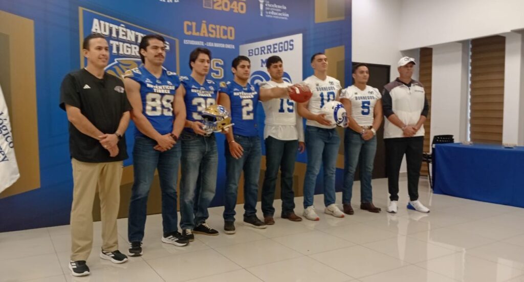 Auténticos Tigres y Borregos Monterrey, listos para el Clásico