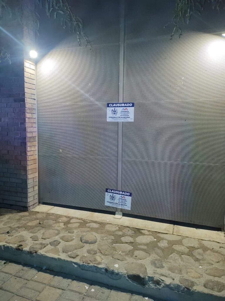 Clausura Gobernación Municipal siete establecimientos por incumplimiento a la ley