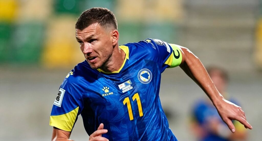 Edin Džeko anuncia su retiro de Selección de Bosnia a los 40 años