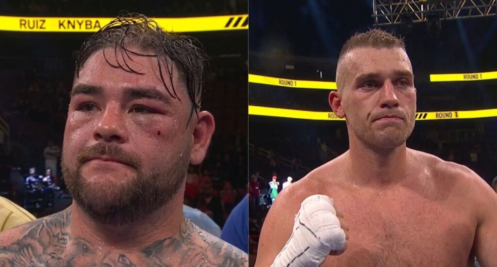 Andy Ruiz Jr. pierde en su regreso ante Damian Knyba