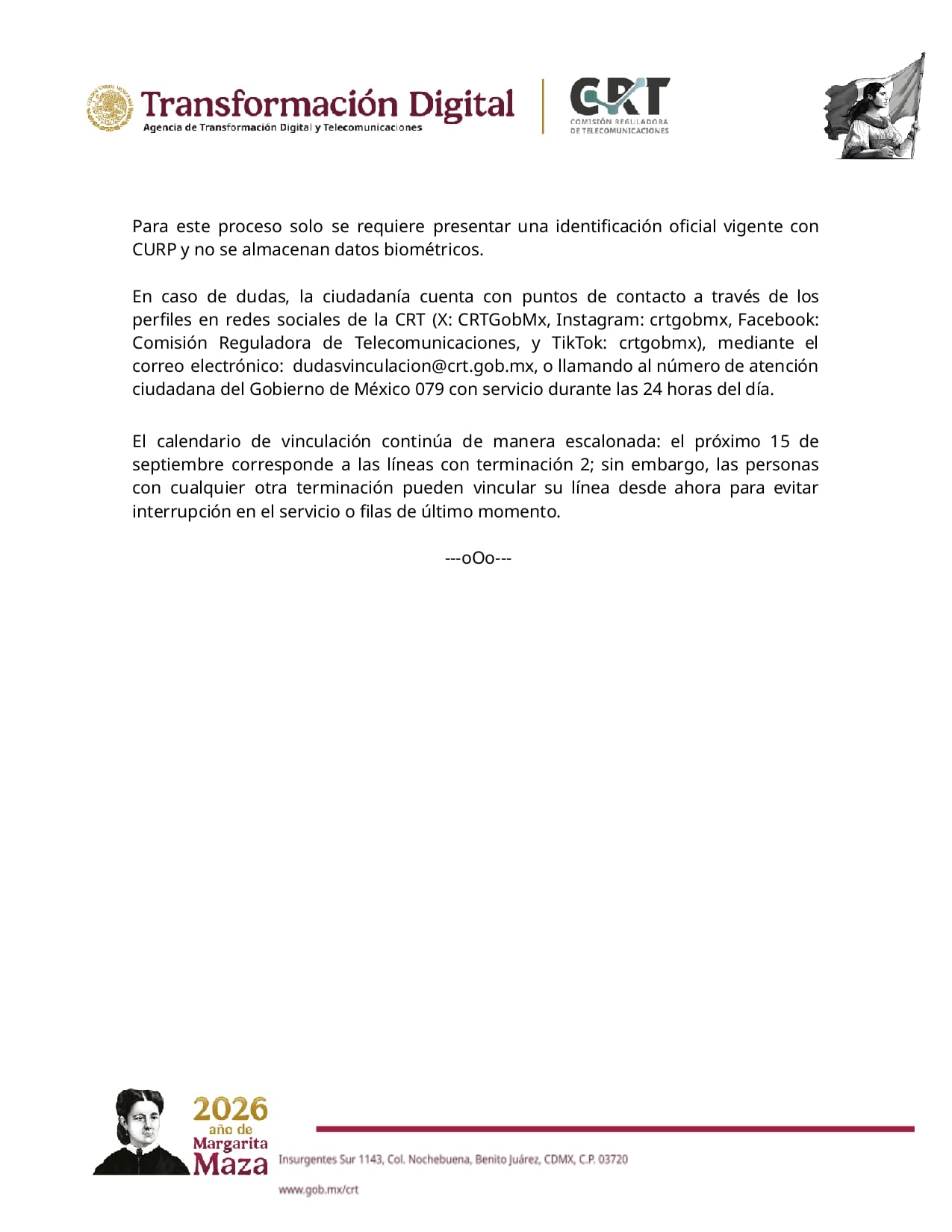 emkhkv4rqrapnhppkdiu6j6gse Comunicado CRT