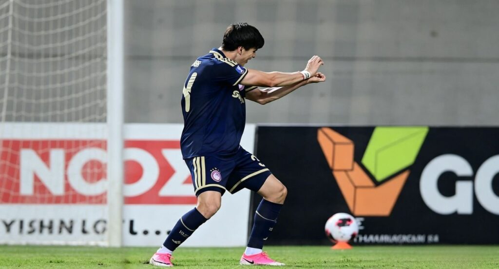 ¡Se estrenó! Armando González marca su primer gol con Olympiacos