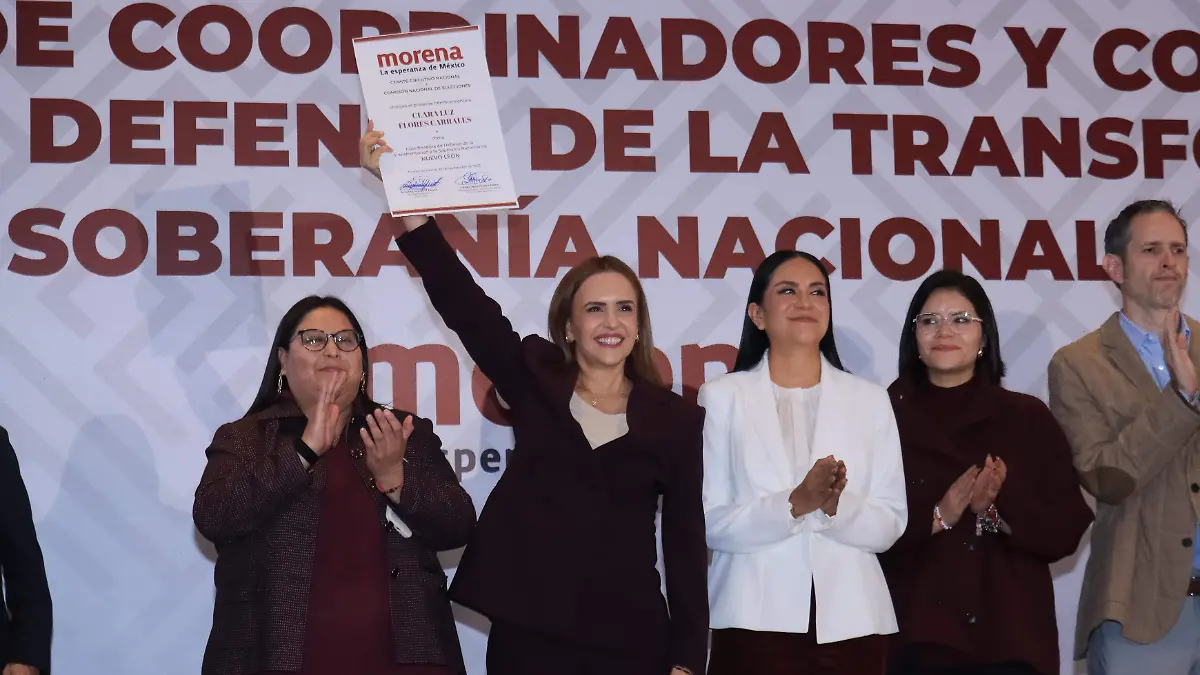 Los 17 coordinadores estatales de Morena para competir en 2027