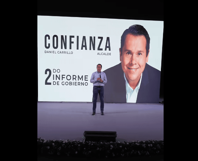 Falla clima en informe de Daniel Carrillo ¡y mujer se desmaya!