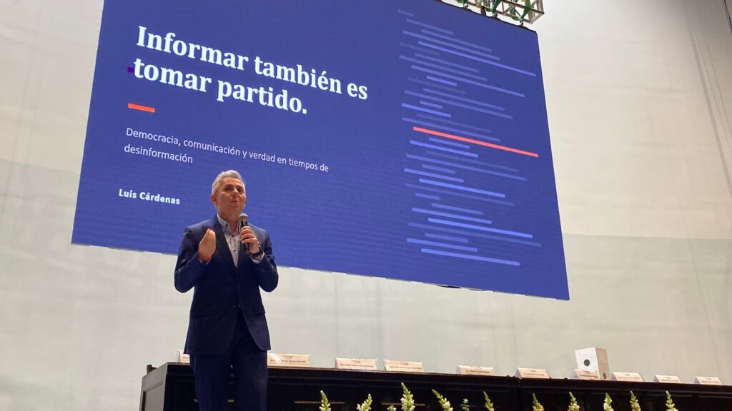 Mexicanos pierden interés en la información y el 45% odia las noticias: Luis Cárdenas