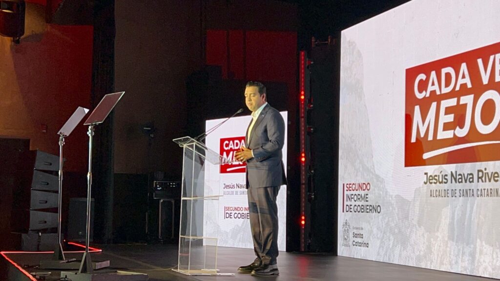 Destaca progreso Jesus Nava durante segundo informe de gobierno