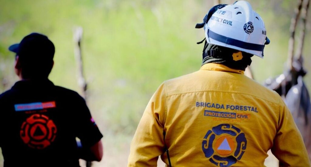 Controlan tres incendios forestales en Aramberri y Santiago