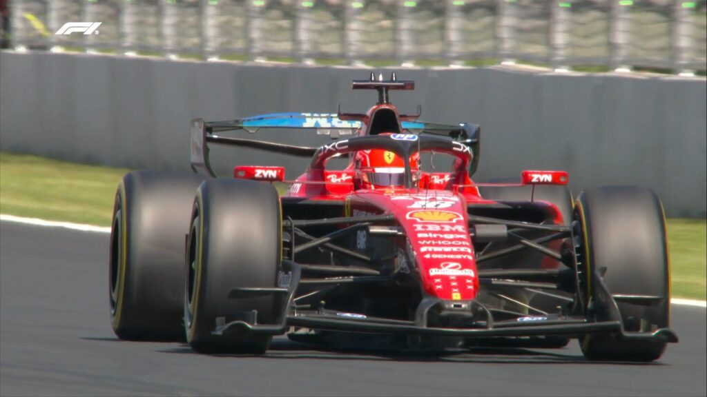Leclerc domina el primer libre del GP de Italia