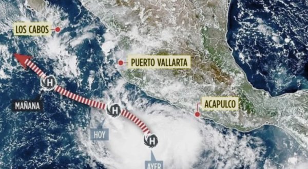 Huracán Polo podría llegar a Chihuahua como depresión tropical