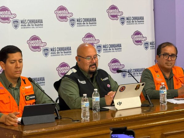 Prevén lluvias moderadas a puntualmente fuertes durante el fin de semana
