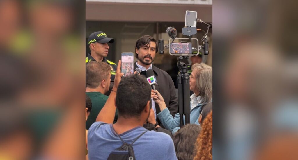 Liberan a activista regio tras 10 días de arresto en Colombia