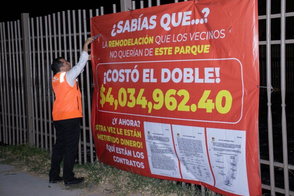 Exige MC de San Nicolás aclarar costo de parque de Los Naranjos