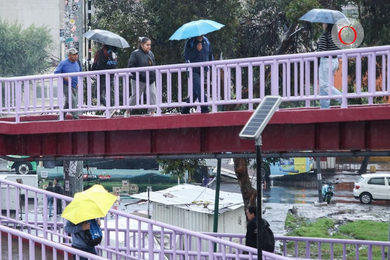 La SGIRPC anunció que se prevén lluvias fuertes y probabilidad de granizo en toda la capital.