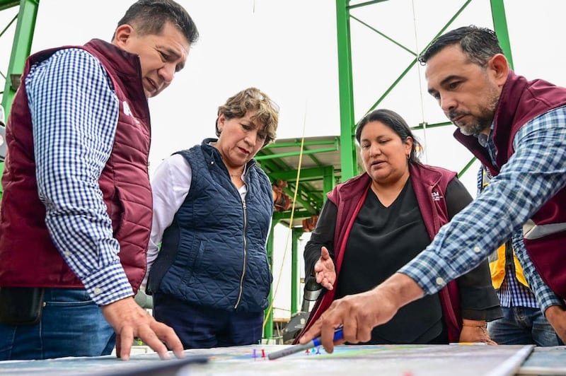 Delfina Gómez llega a su Tercer Informe con inversión de 19 mil mdp en obras