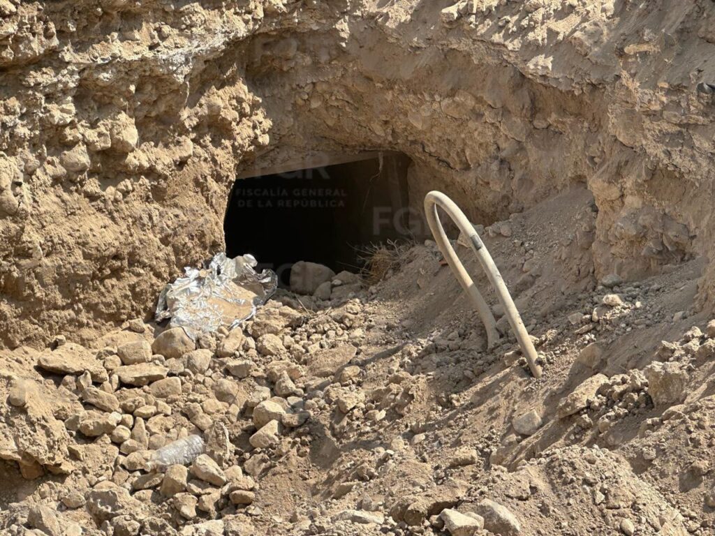 Hallan túnel de huachicol en parque industrial de Santa Catarina