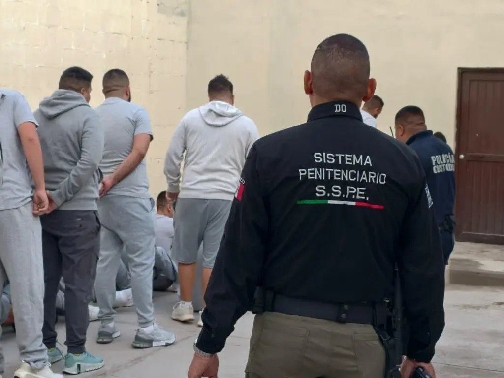 Realizan operativo extraordinario en Cereso de Aquiles Serdán; aseguran puntas hechizas y celulares