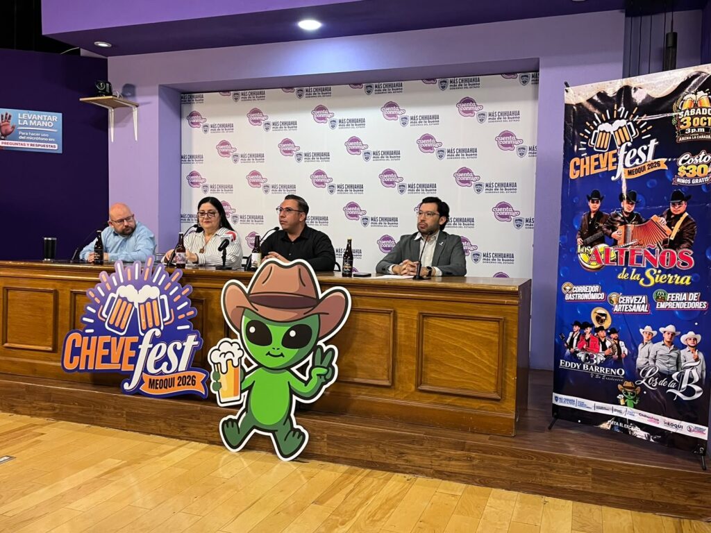 Invitan al “Cheve Fest” en Meoqui este sábado; cerveza artesanal y música en vivo