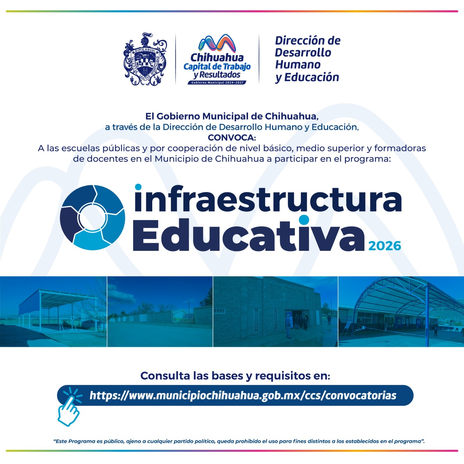 Queda una semana para registrarte en “Infraestructura Educativa”
