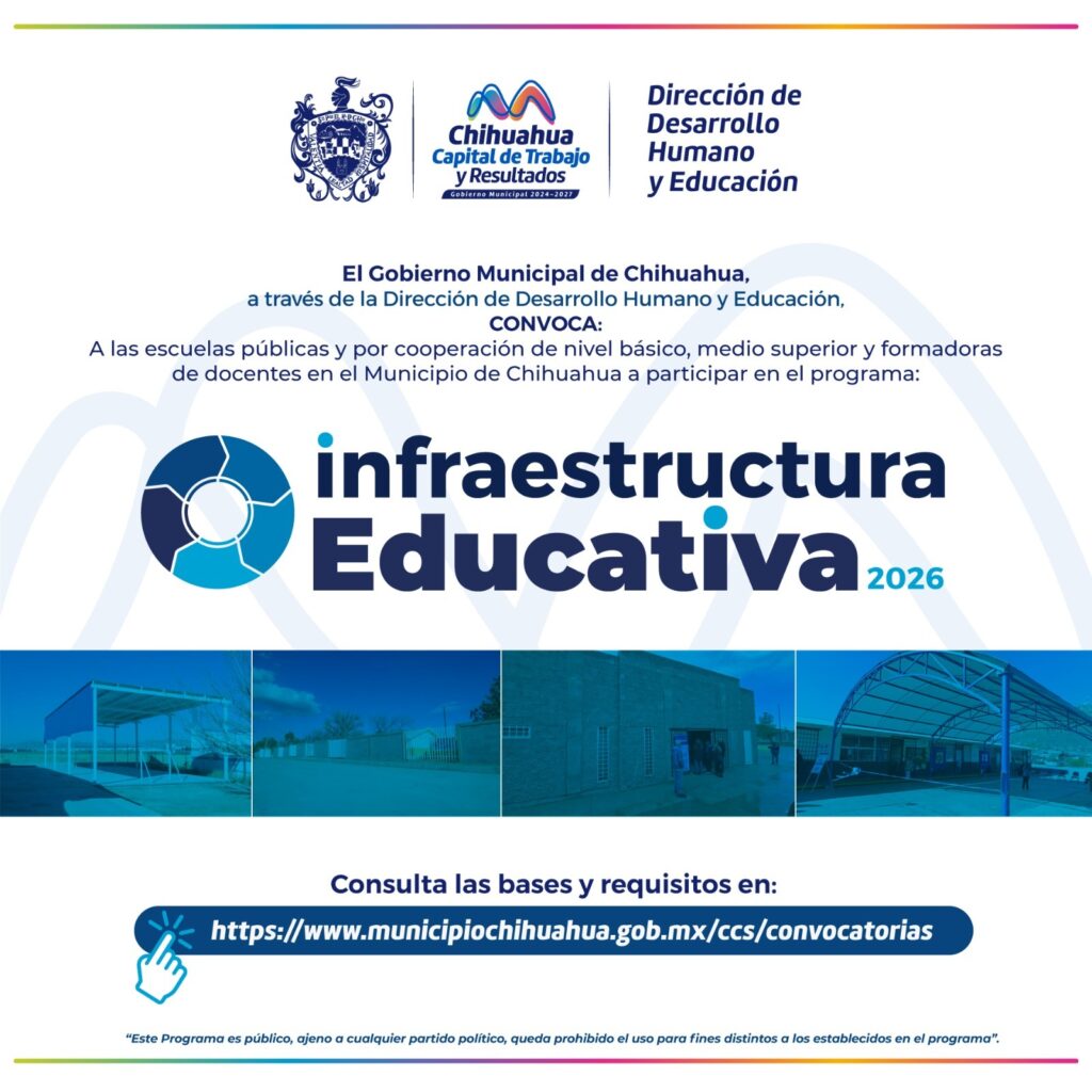 Queda una semana para registrarte en “Infraestructura Educativa”