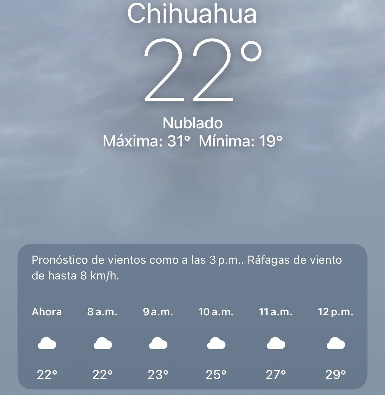 Prevén sábado caluroso y lluvias fuertes en la Sierra de Chihuahua