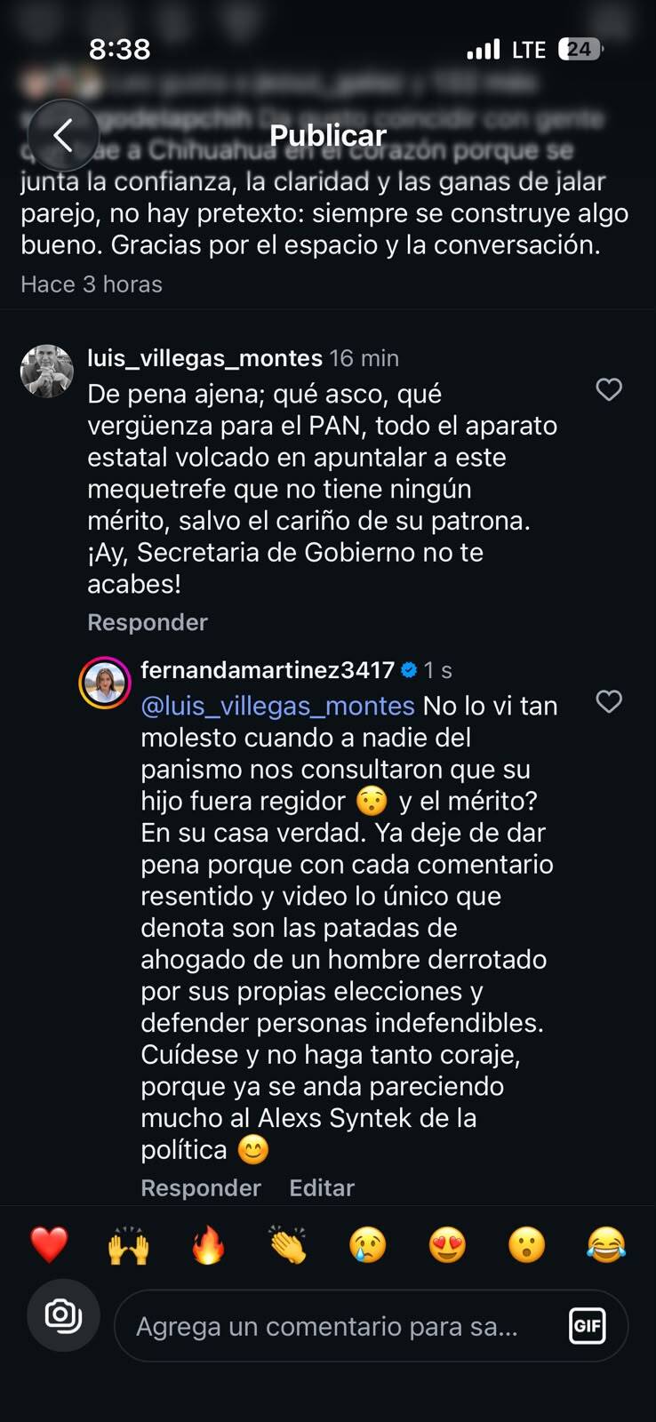 Cruzan acusaciones por apoyo a de la Peña y división en el PAN