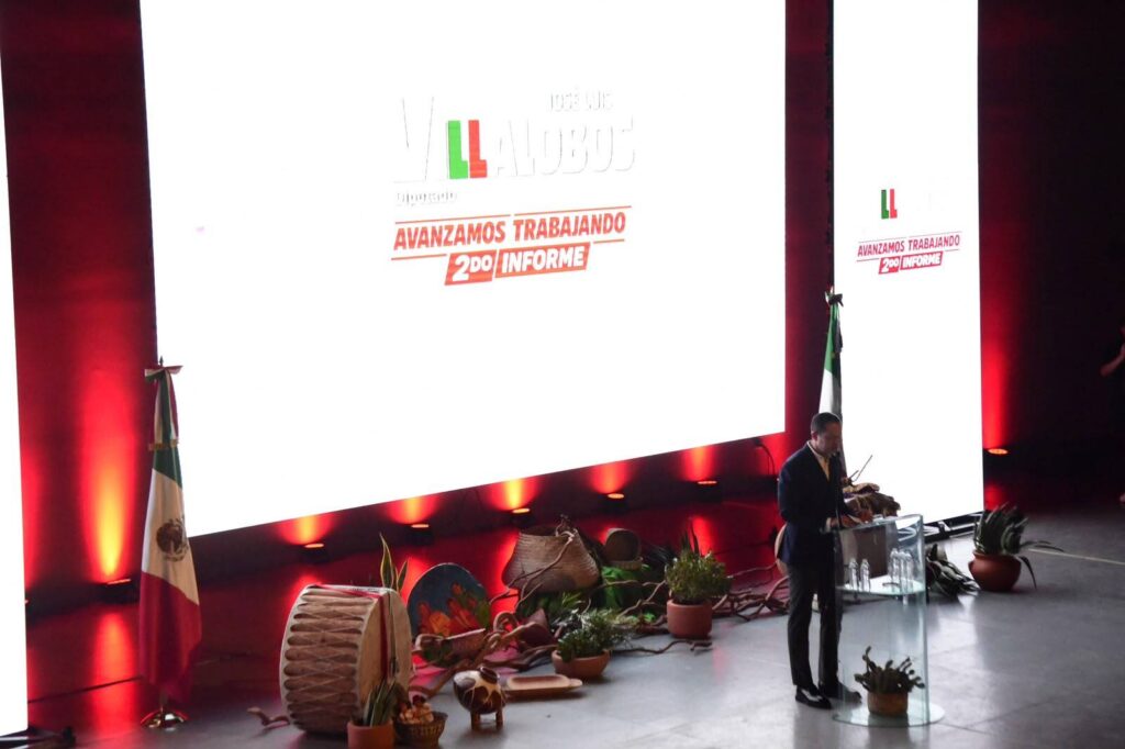 José Luis Villalobos presenta su Segundo Informe Legislativo