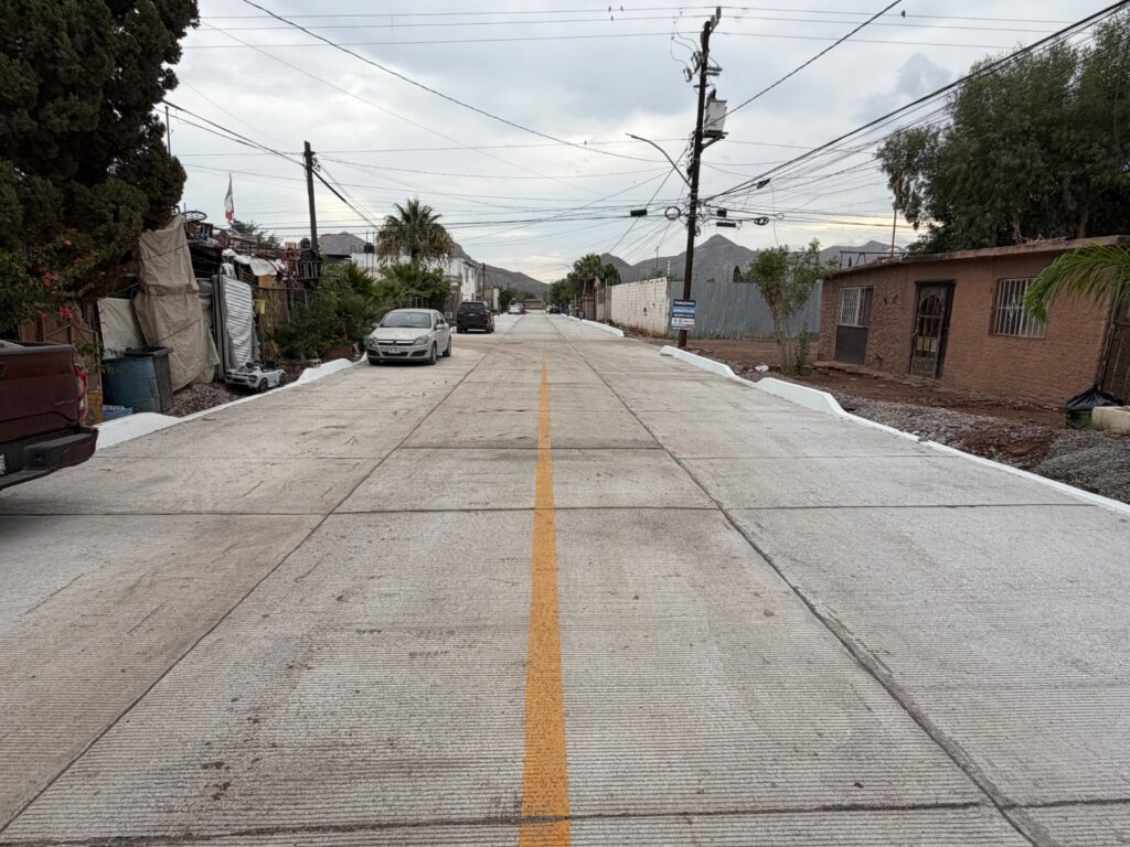 Concluye pavimentación en calle Daniela Ortiz