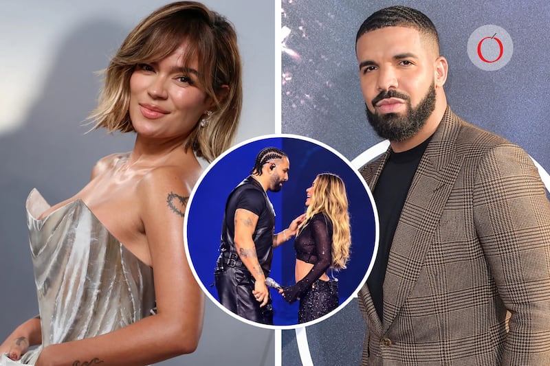 Los artistas compartieron un momento de intensa química con el tema “One Dance”, lo que avivó los rumores de una relación.