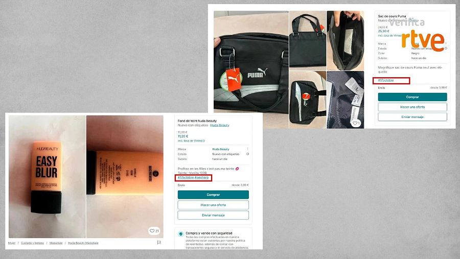 17275642 Anuncios de productos en venta en Vinted con la etiqueta 17 de octubre