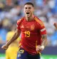 BRATISLAVA (ESLOVAQUIA), 14/06/2025.- El delantero de la selección española Roberto Fernández celebra tras marcar el segundo gol ante Rumanía, durante el partido del Europeo sub-21 que España y Rumanía has disputado este sábado en el Estadio Nacional de Bratislava. EFE/RFEF SÓLO USO EDITORIAL, PERMITIDO SU USO SÓLO EN RELACIÓN A LA INFORMACIÓN QUE APARECE EN EL PIE DE FOTO (CRÉDITO OBLIGATORIO)