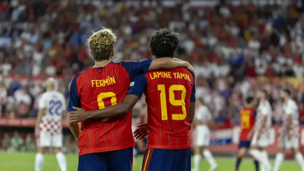“Impresionan, eran chicos a los que había visto en La Masia durante mis dos años en el Barça”